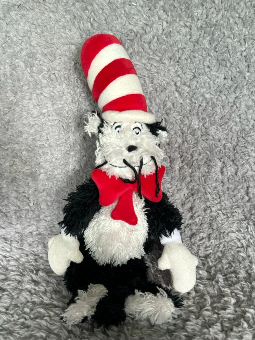 Dr Seuss The Cat In The Hat Plush’s 9” Black White Stuffed Animal Soft Toy